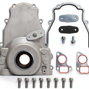 Armker Aluminum Timing Cover for LS Gen Ⅳ Engines-0