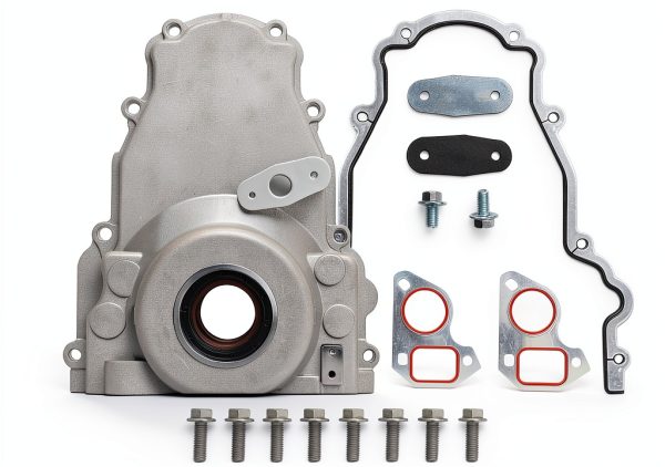 Armker Aluminum Timing Cover for LS Gen Ⅳ Engines-0