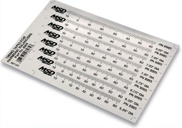 MSD 8985 Timing Tapes for Harmonic Balancers-3