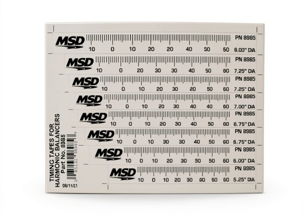MSD 8985 Timing Tapes for Harmonic Balancers-0