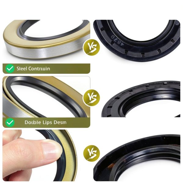 NOOTO Automotive Wheel Seals Double Lip Design-4