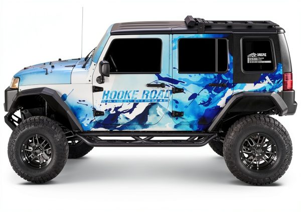 Jeep Wrangler JK Boards Hooke Road Carbon Steel-4