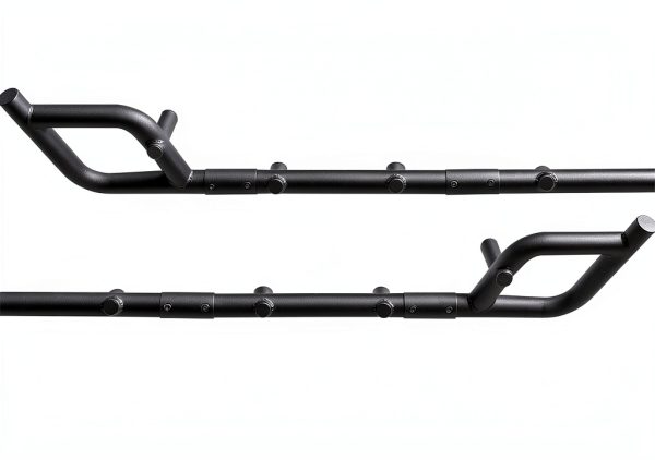 Kawasaki Teryx KRX 1000 Nerf Bar SLORIMOD Black Powder Coated Steel-2