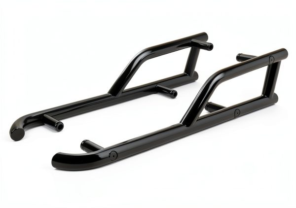UTV Nerf Bar HECSA MO-2338 Black Alloy Steel Platform-1