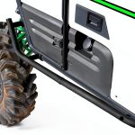 SuperATV Black 1.75" Heavy Duty Rock Slider for Kawasaki Teryx 4 2012+-0