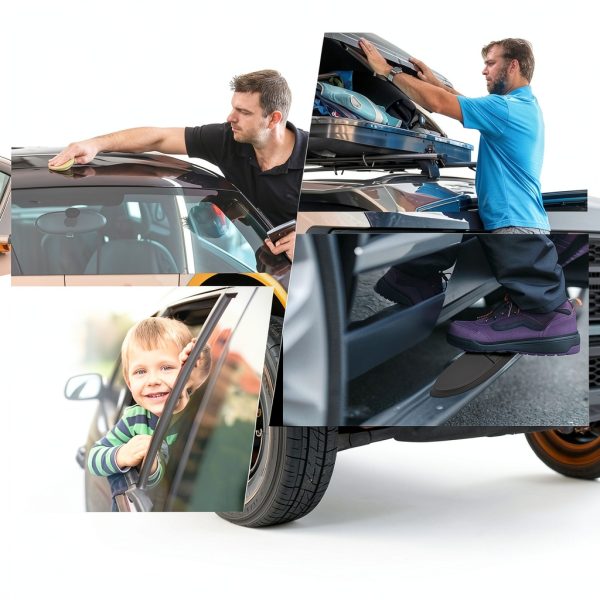Nerf Bar Step Pad FormiPow Black 8x3x0.5in Weather Resistant-5