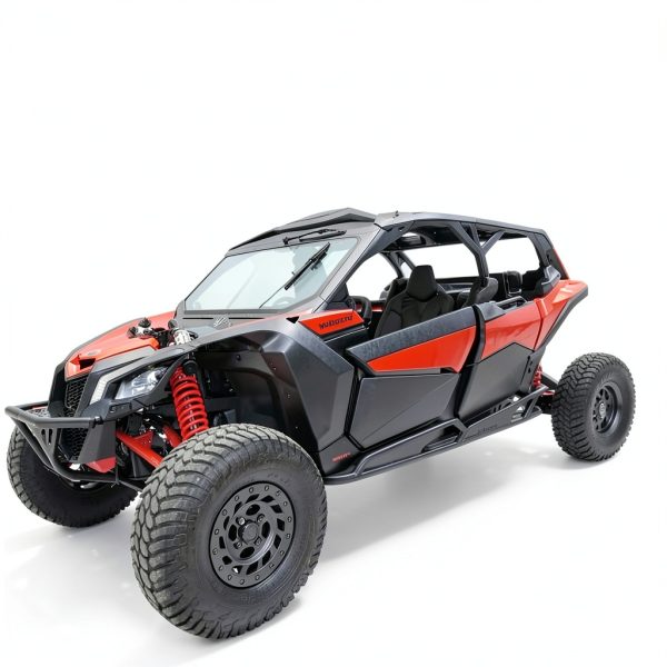 Maverick X3 Nerf Bars ELITEWILL Duty Steel Black Finish EW-C330V01-3