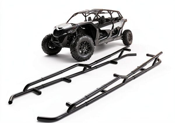KEMIMOTO X3 Max Nerf Bars Black Alloy Steel Side Protectors-0