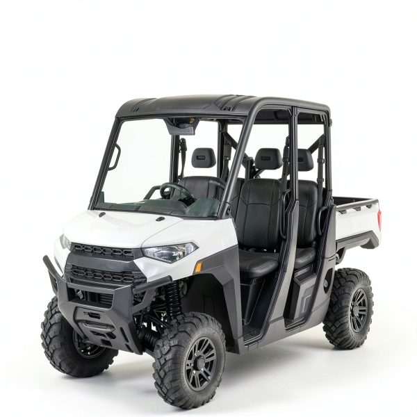 Polaris Ranger Nerf Bar TEBEDI Alloy Steel Powder Coated Black NE397-3