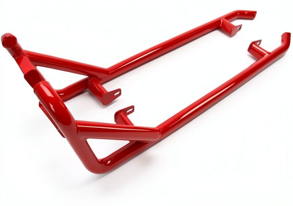 Red Nerf Bars ALMULOO UTV Off Road Protection VC-0402 Red-0