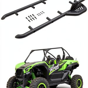 ELITEWILL Rock Sliders for UTV Green Powder Coated Alloy Steel EW C680-0