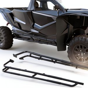Rock Slider POKIAUTO UTV Black Powder Coated Iron for Honda Talon-0