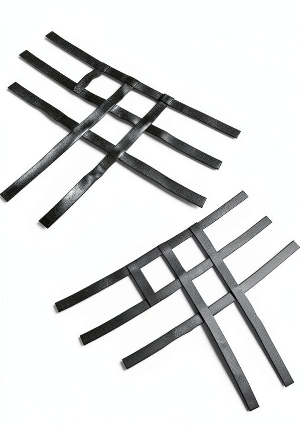 PIT66 Nerf Bar Net for Honda TRX450R ATV Black Powder-Coated Anti-UV-0