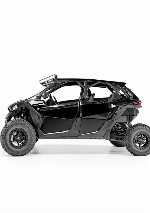 KEMIMOTO X3 Max Nerf Bars Black Alloy Steel Side Protectors-1