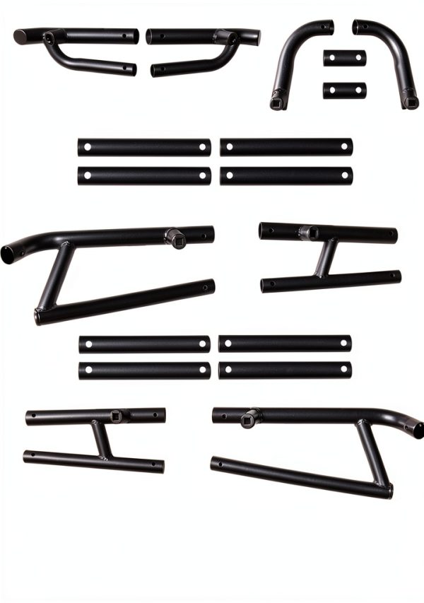 POKIAUTO UTV Nerf Bars for 2024-2025 Polaris RZR XP 4 1000 Black Alloy-7