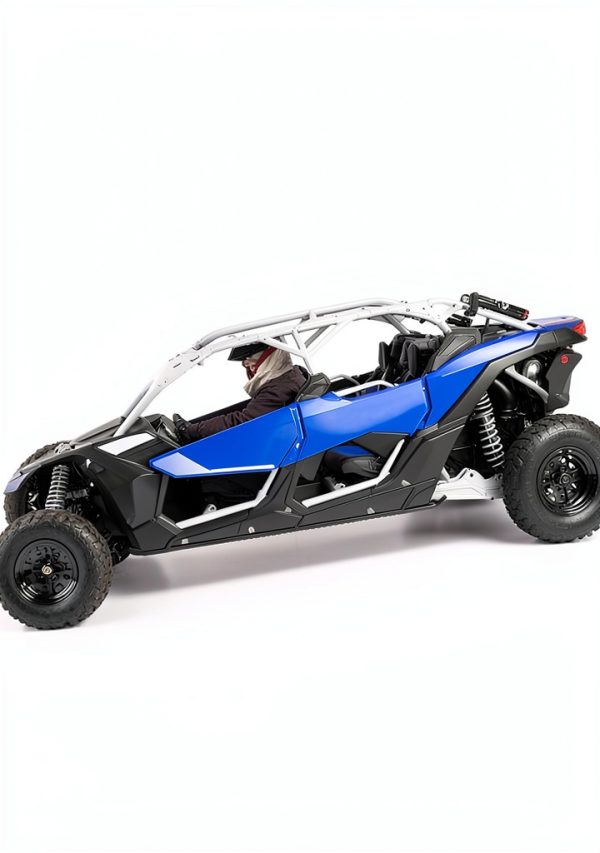 KEMIMOTO X3 Max Nerf Bars Black Alloy Steel Side Protectors-3