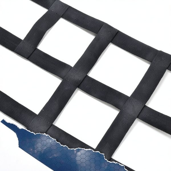 PIT66 Nerf Bar Net for Honda TRX450R ATV Black Powder-Coated Anti-UV-2
