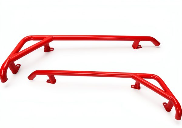 Red Nerf Bars ALMULOO UTV Off Road Protection VC-0402 Red-4