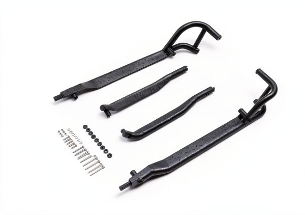 Polaris Ranger Nerf Bar TEBEDI Alloy Steel Powder Coated Black NE397-6