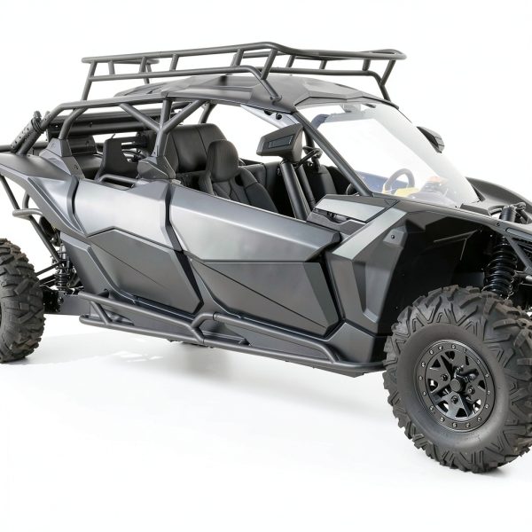 Can Am Maverick X3 MAX Rock Slider NIXFACE Steel Powder‑Coated Bar-8