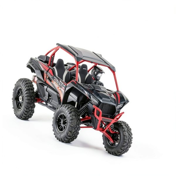 ELITEWILL Rock Sliders for UTV Green Powder Coated Alloy Steel EW C680-5