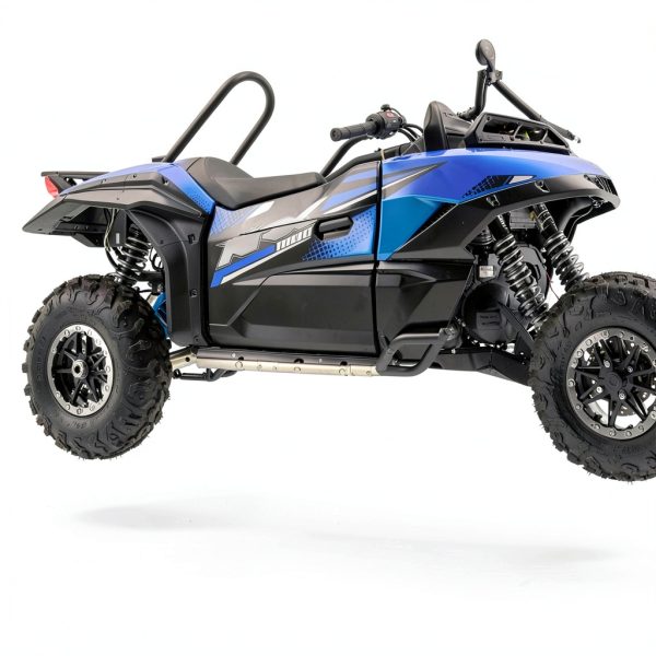 Kawasaki Teryx KRX 1000 Nerf Bar SLORIMOD Black Powder Coated Steel-3