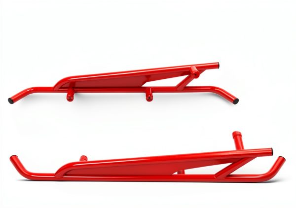Nerf Bars Kojem Red Steel for Can‑Am Maverick X3 R LYMM‑213‑RD‑Z1-7
