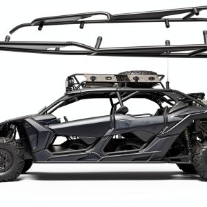 Maverick X3 Nerf Bars ELITEWILL Duty Steel Black Finish EW-C330V01-0