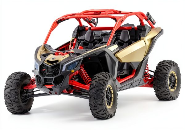 Kiwi Master Can‑Am X3 Nerf Bars Black Matte Alloy Steel Rear Slider-3