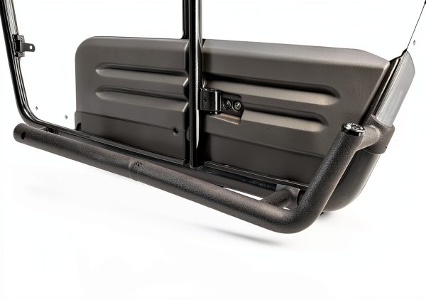 SuperATV Black 1.75" Heavy Duty Rock Slider for Kawasaki Teryx 4 2012+-2