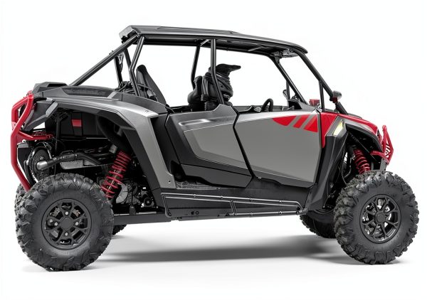 POKIAUTO UTV Nerf Bars for 2024-2025 Polaris RZR XP 4 1000 Black Alloy-4