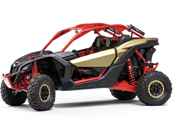 Kiwi Master Can‑Am X3 Nerf Bars Black Matte Alloy Steel Rear Slider-1