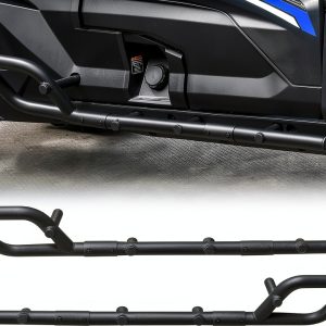 Kawasaki Teryx KRX 1000 Nerf Bar SLORIMOD Black Powder Coated Steel-0