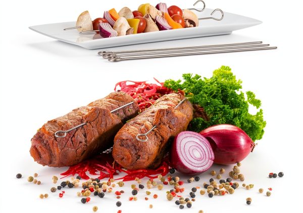 5.9 Inch Stainless Steel Skewer Polly Online Skewers 50pcs-4