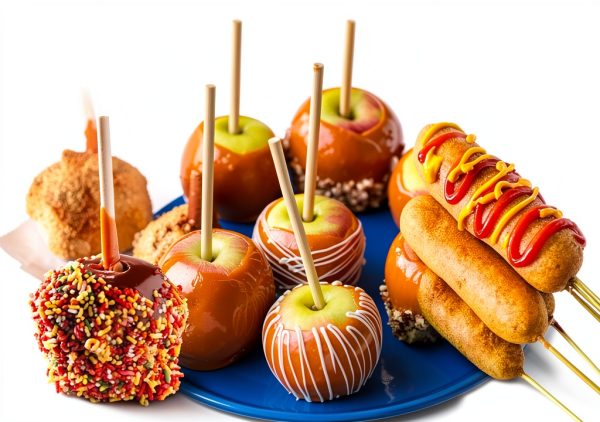 Thick Candy Apple Sticks YESTOO 150pcs Bamboo Skewers 5.5in 5mm-3