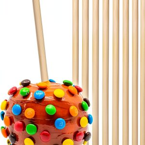 Thick Candy Apple Sticks YESTOO 150pcs Bamboo Skewers 5.5in 5mm-0