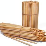 Natural Bamboo Skewers 6 Inch Semi Pointed Barbecue Skewers Judia YLL-0