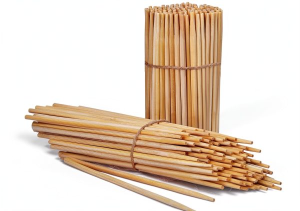 Natural Bamboo Skewers 6 Inch Semi Pointed Barbecue Skewers Judia YLL-0