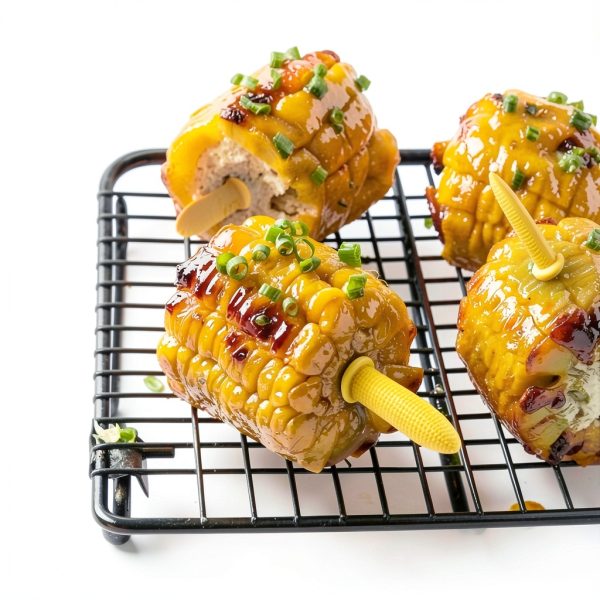 Corn on The Cob Holders Kadden Stainless Steel Skewers 20 Pack Yellow-1