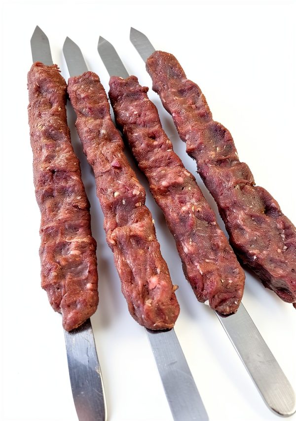 BBQ Skewers G F Products 23" x5/8" Stainless Skewers with Wood Handles-8