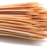 Bamboo Skewers 200PCS 12 Inch DTmasao Barbecue Grill Utensils-0