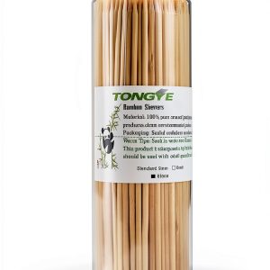 Bamboo Skewers 6 Inch Tongye Premium Barbecue Skewers 200 pcs-0