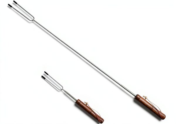 Smores Sticks For Fire Pit [Set Of 7] - Marshmallow Roasting Sticks For Campfire, Classic Smore Sticks - Hot Dog Sticks For Campfire - SUMPRI Campfire Sticks-2