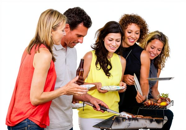Metal Skewer for Grilling,Kabob Skewer,Flat BBQ Barbecue Skewer,Grilling Skewers Set,Reusable BBQ (14" skewer(16 pack))-6