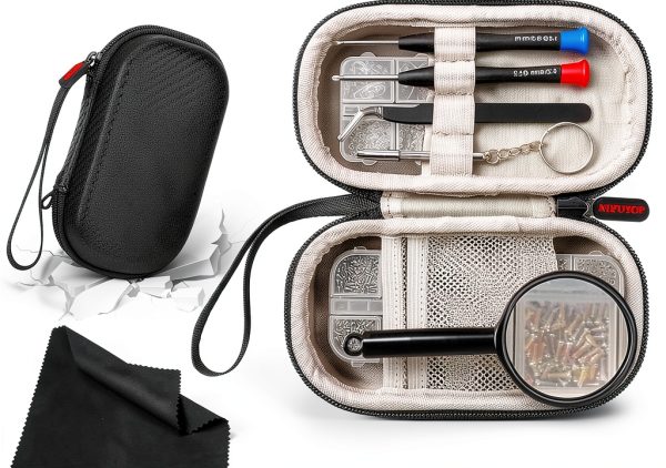 Eyeglass Repair Kit with Screws and Silicone Nose Pads by NIFUYOP-0