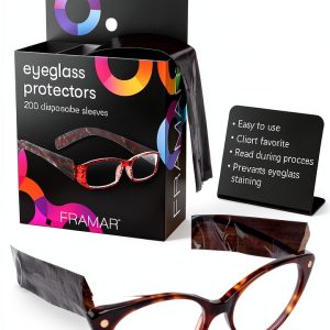 FRAMAR Eyeglass Sleeves for Glasses - 200 Count Disposable Arm Covers-0