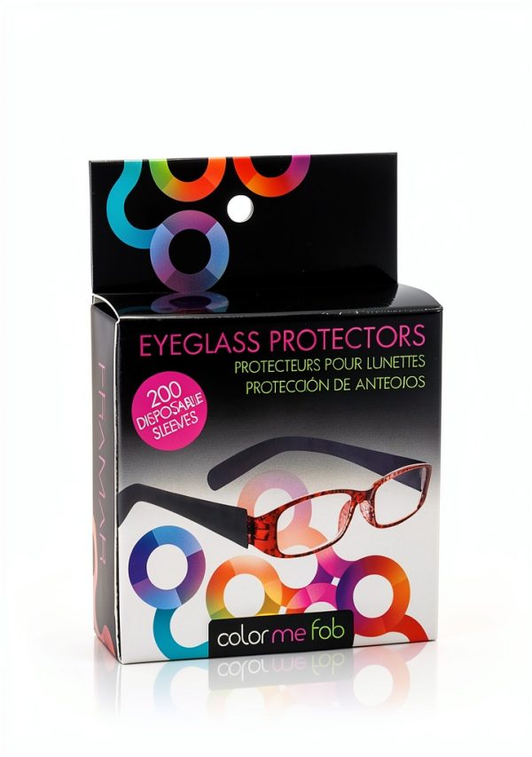 FRAMAR Eyeglass Sleeves for Glasses - 200 Count Disposable Arm Covers-3
