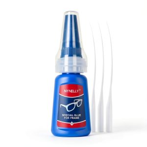 Nynelly 20g Super Glue for Eyeglass Frames Repair, Clear Instant-0