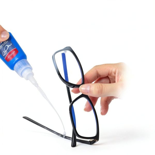 Nynelly 20g Super Glue for Eyeglass Frames Repair, Clear Instant-3