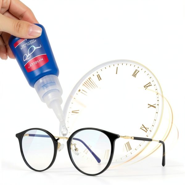 Nynelly 20g Super Glue for Eyeglass Frames Repair, Clear Instant-1
